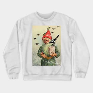 “A Bag of Birdseed” by Jenny Nystrom Crewneck Sweatshirt